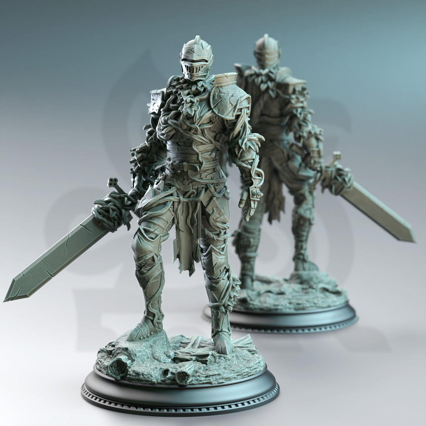 Forgotten Knights - Vine Posessed Armour Bundle by DM Stash