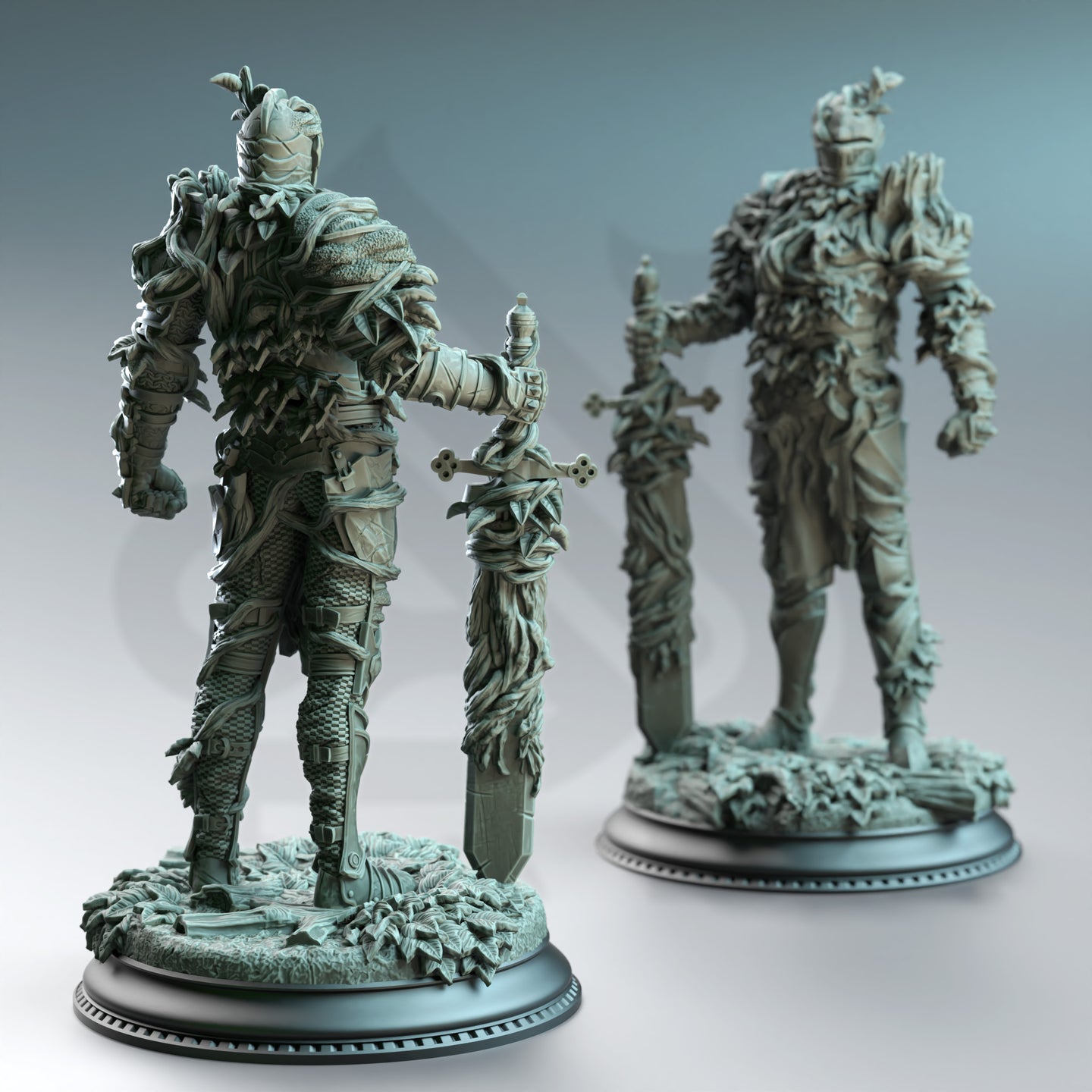 Forgotten Knight - Vine Posessed Armour 02 by DM Stash