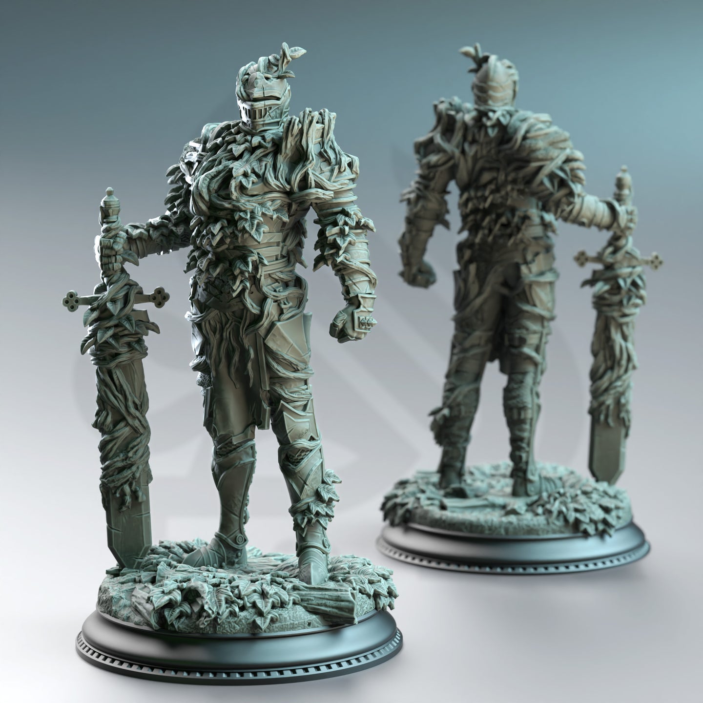 Forgotten Knight - Vine Posessed Armour 02 by DM Stash