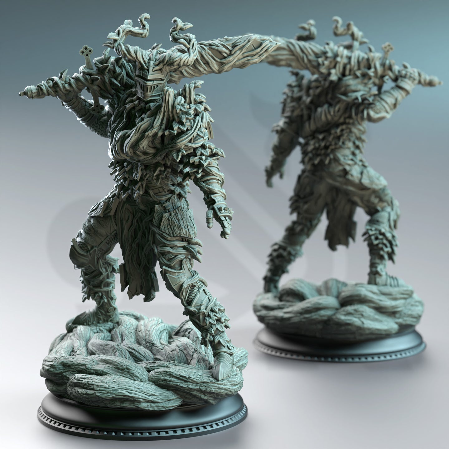 Forgotten Knight - Vine Posessed Armour 03 by DM Stash