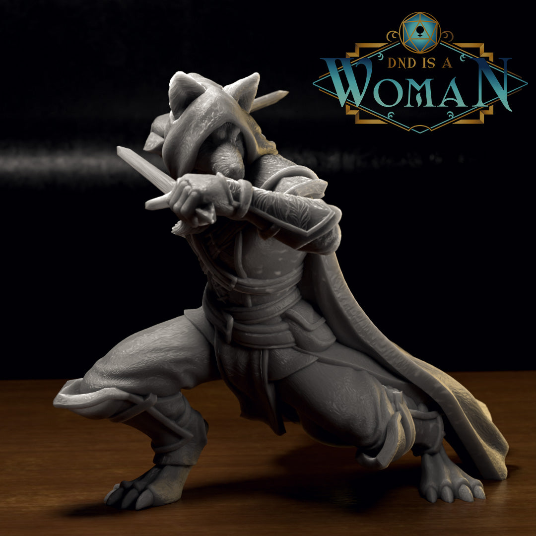Foxfolk Rogue - Hikaru by DnD Is A Woman