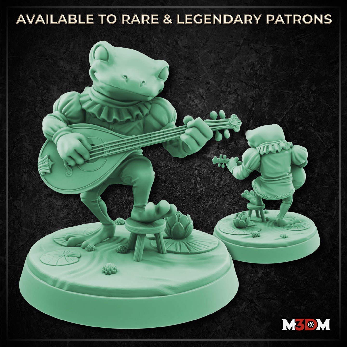 Frogfolk Bard by Mia Kay M3DM