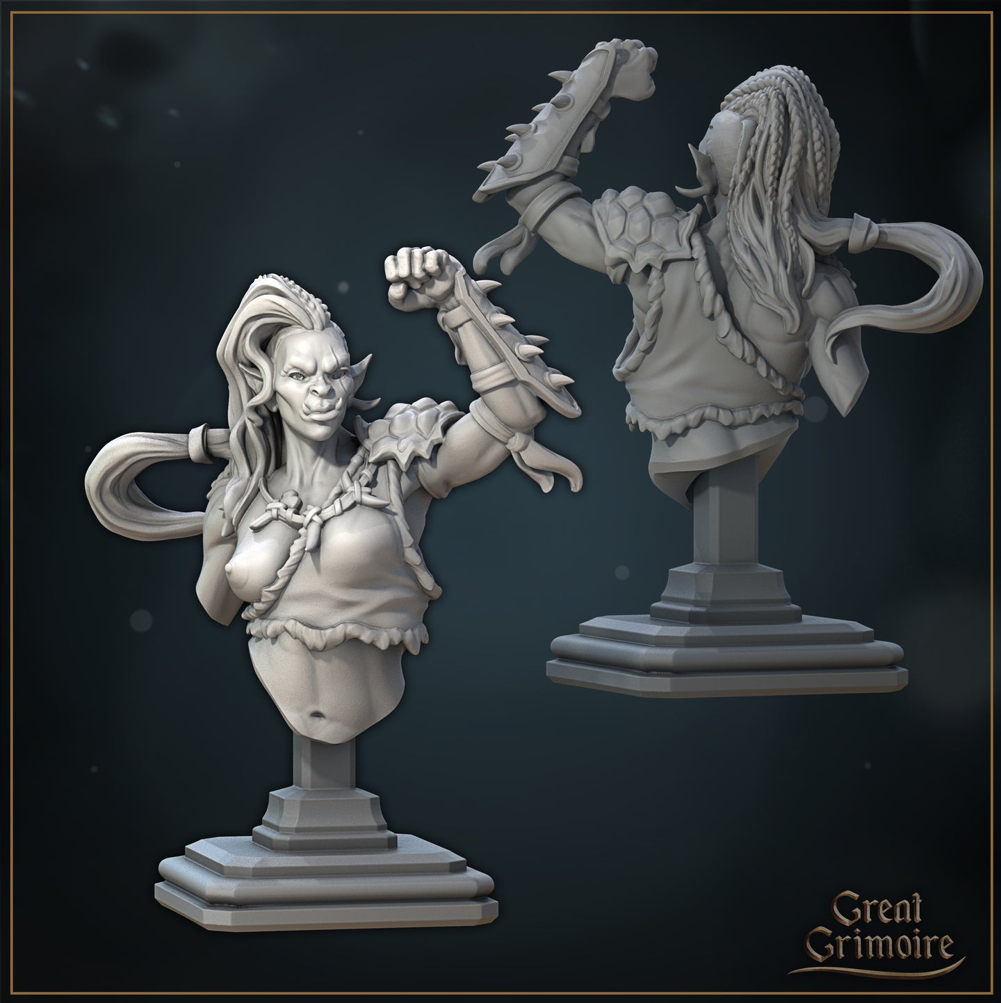 Fury Bust  by Great Grimoire