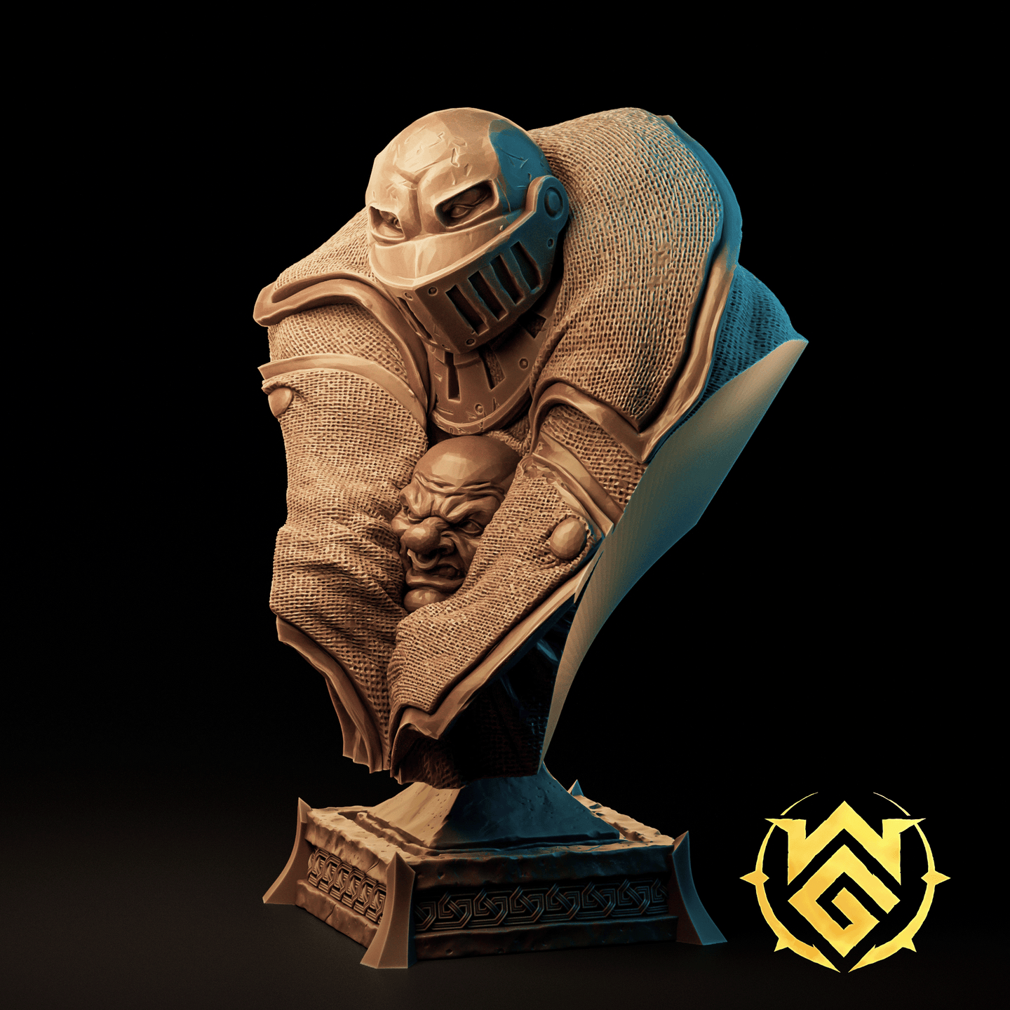 Gaban of the Coat (Three Goblins in a Trenchcoat) Bust by The Witchguild