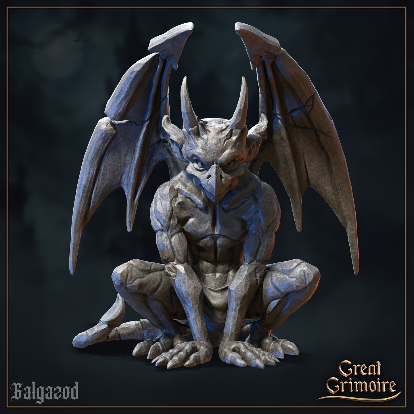 Gargoyle 02 by Great Grimoire