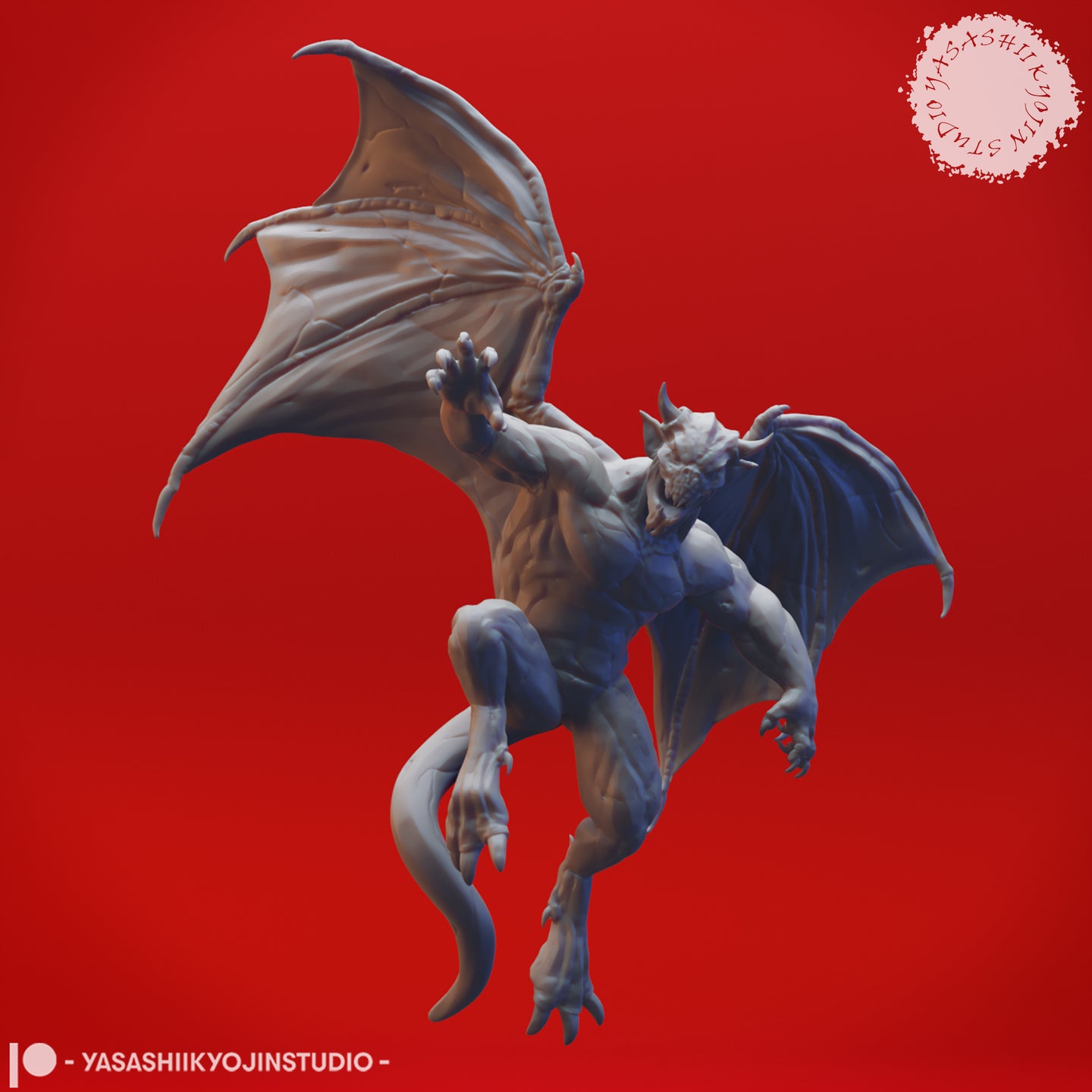 Gargoyle 01 by Yasashii Kyojin Studios