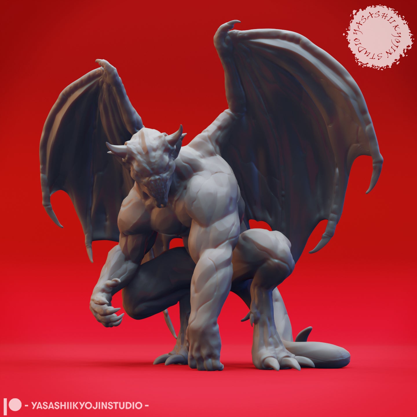 Gargoyle 02 by Yasashii Kyojin Studios