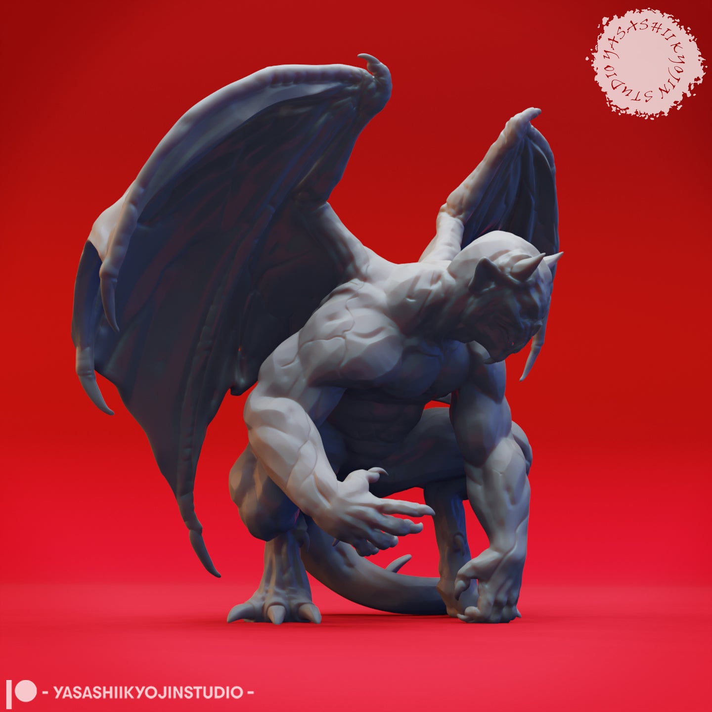 Gargoyle 02 by Yasashii Kyojin Studios