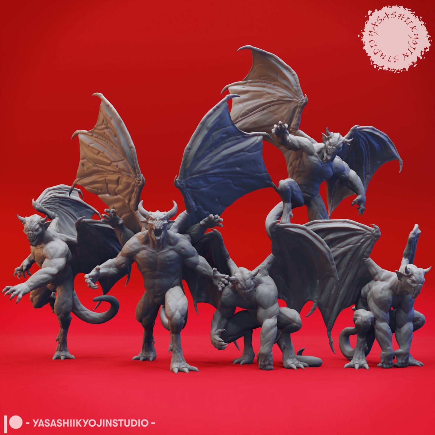 Gargoyle Bundle by Yasashii Kyojin Studios