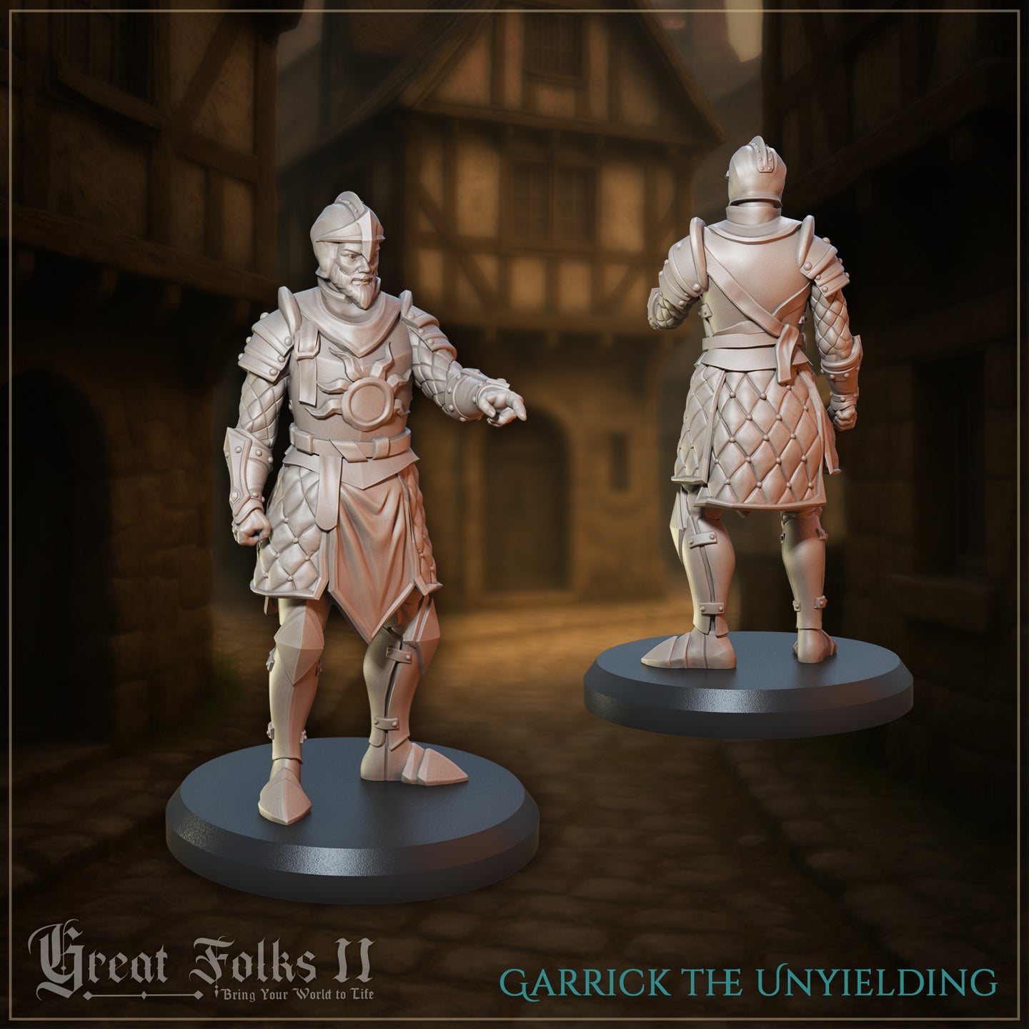 Garrick the Unyielding by Great Grimoire