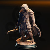 Black Dragonborn Ranger (Gelzik Pad-Foot) by DM Stash