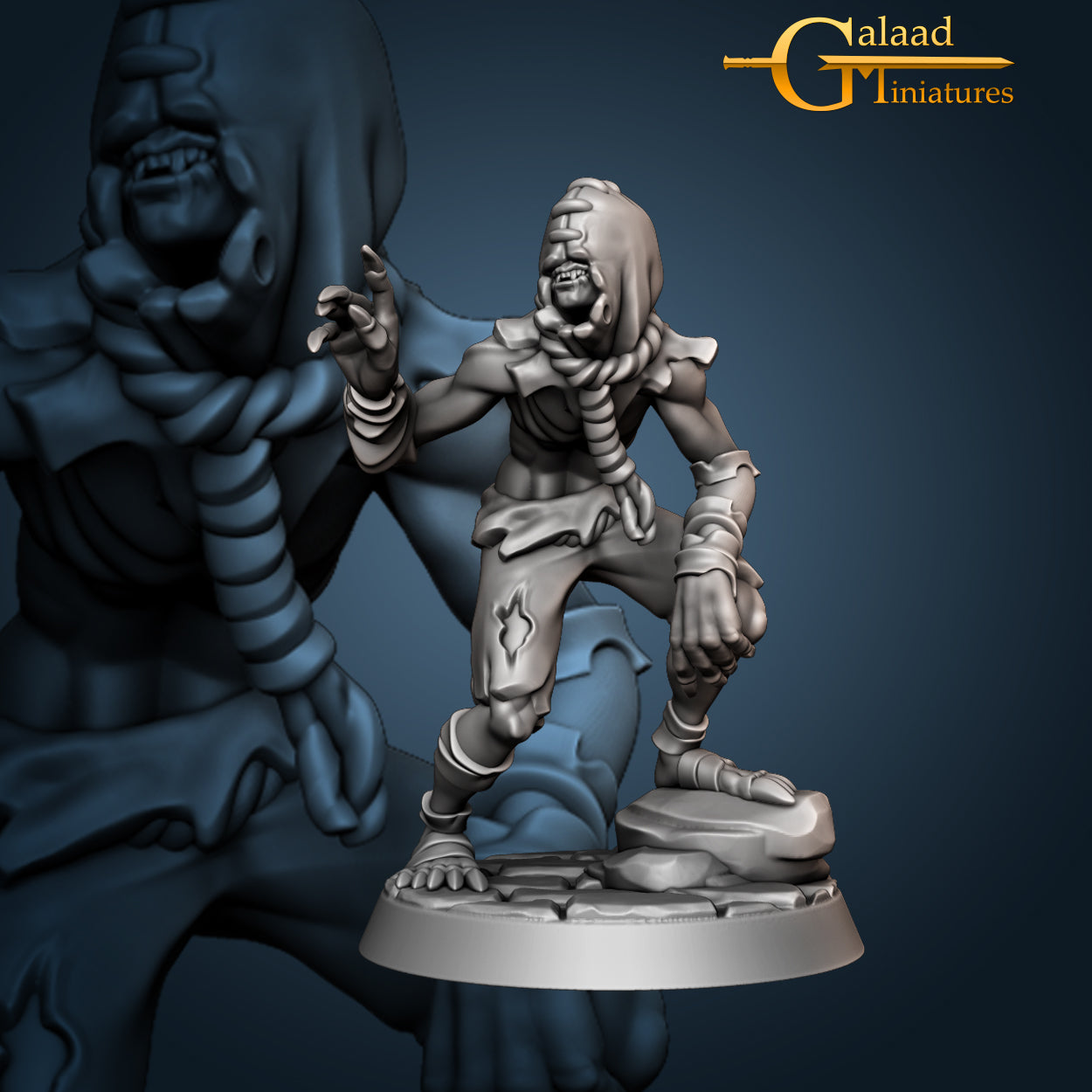 Ghoul 01 by Galaad Miniatures