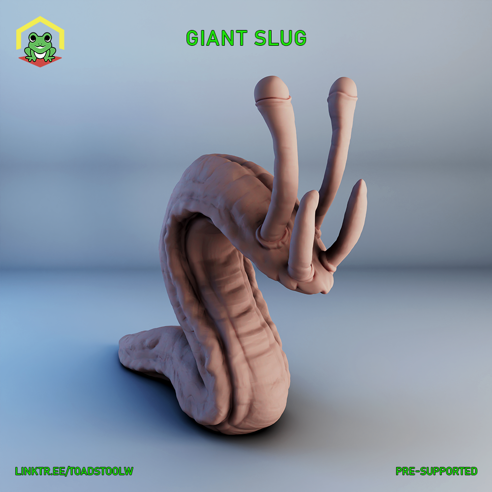 Giant Slug by The Toadstool Weaver