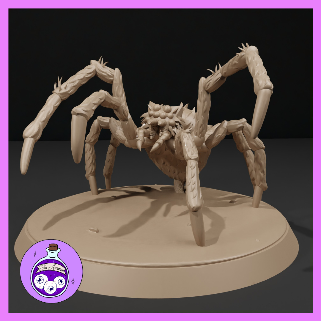 Giant Spider by Ella's Arcanum Minis