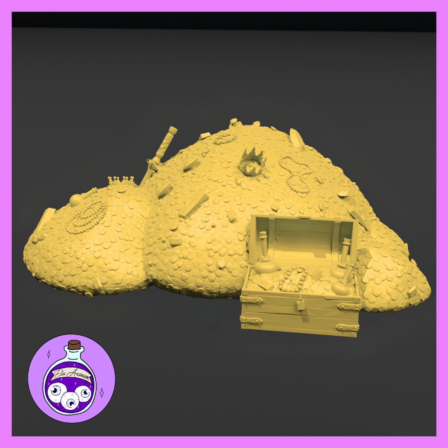 Giant Treasure Hoard by Ella's Arcanum
