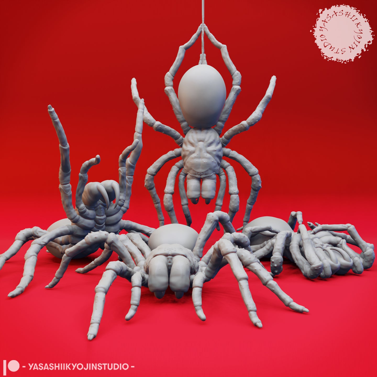 Giant Spider Bundle by Yasashii Kyojin Studios