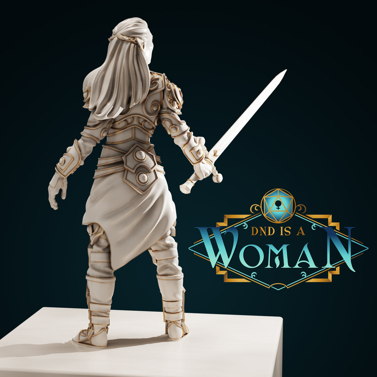 Gith Gith Warlock - Adra D&D Miniature by DnD Is A Woman – MitzNSimz