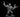 Unpainted grey resin 3D printed Glabrezu miniature in a dynamic roaring pose, arms raised with large pincer claws spread wide, draconic horned head with open jaws, ridged spines along forearms, heavily muscled body, on a plain round base — front three-quarter view