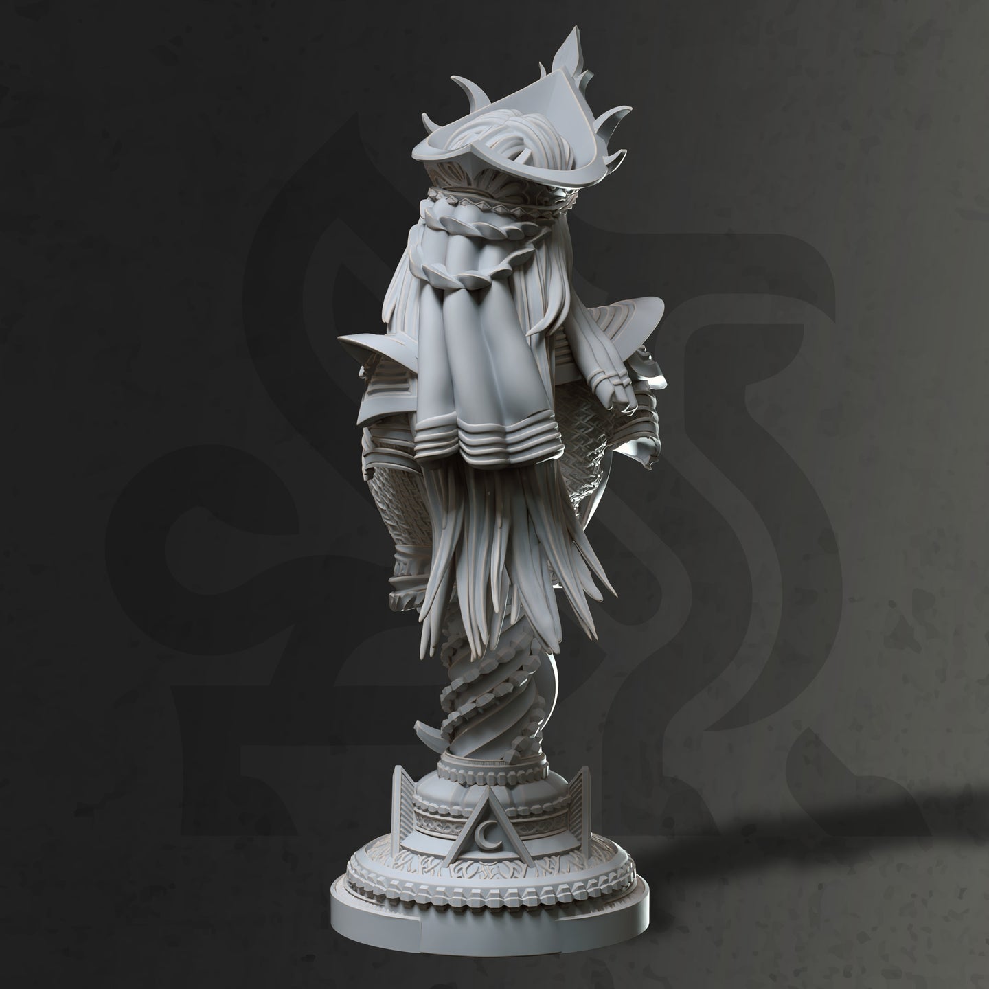 Sorcerer (Glanbeli) Bust  by DM Stash