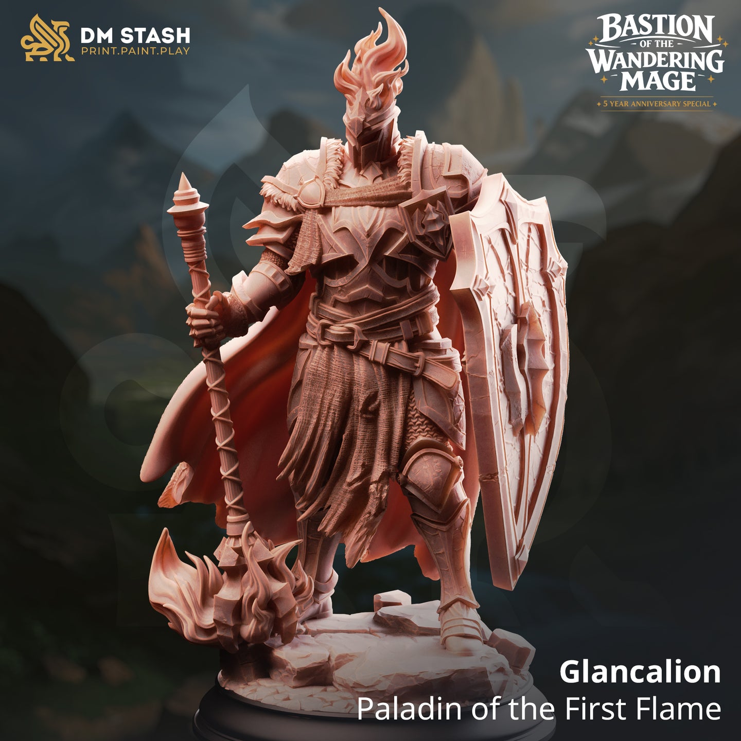 Paladin of the First Flame (Glancalion) by DM Stash