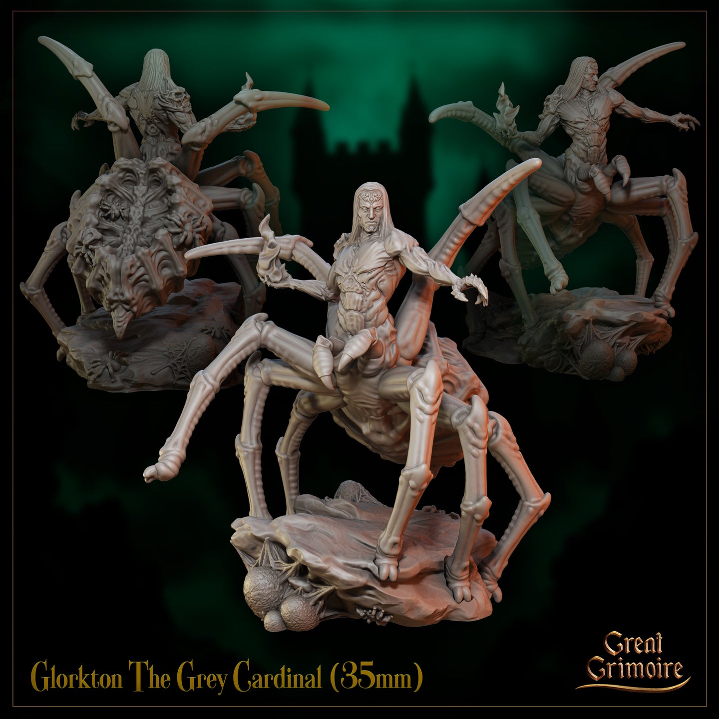 Glokton the Grey Cardinal by Great Grimoire