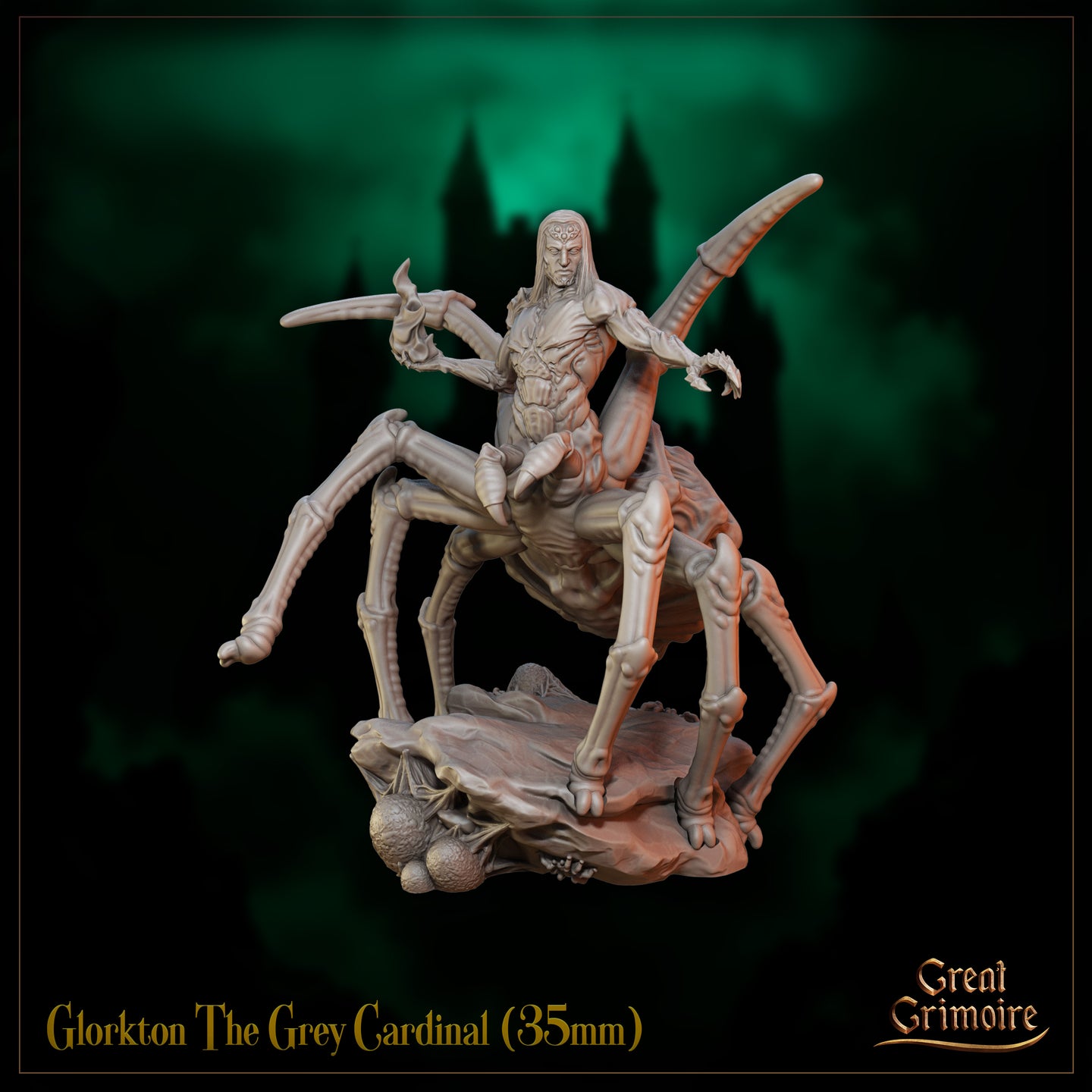 Glokton the Grey Cardinal by Great Grimoire