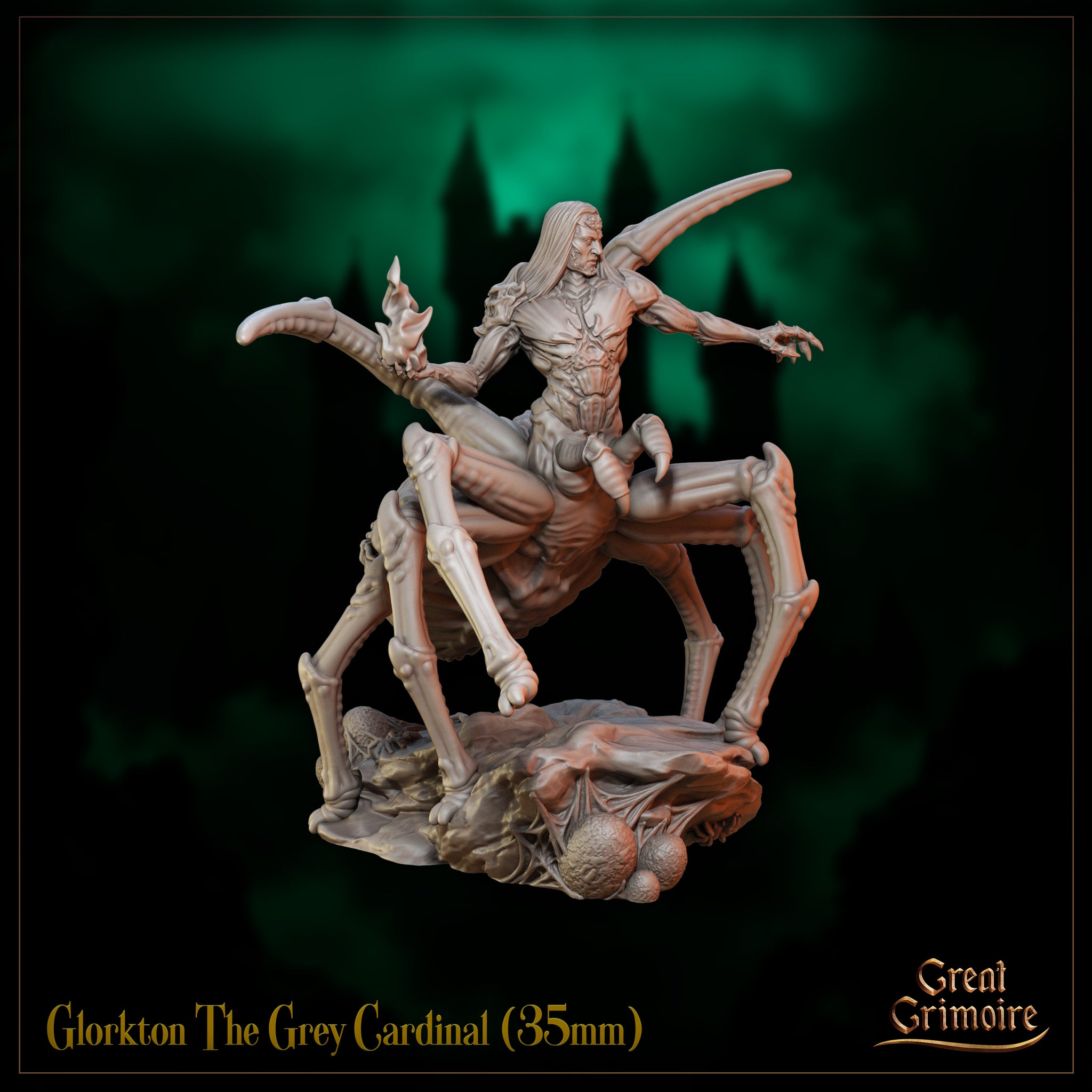 Glokton the Grey Cardinal by Great Grimoire