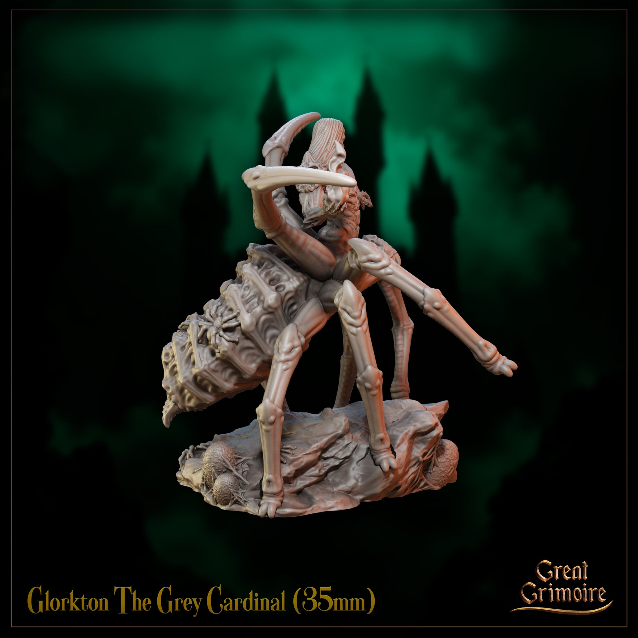 Glokton the Grey Cardinal by Great Grimoire