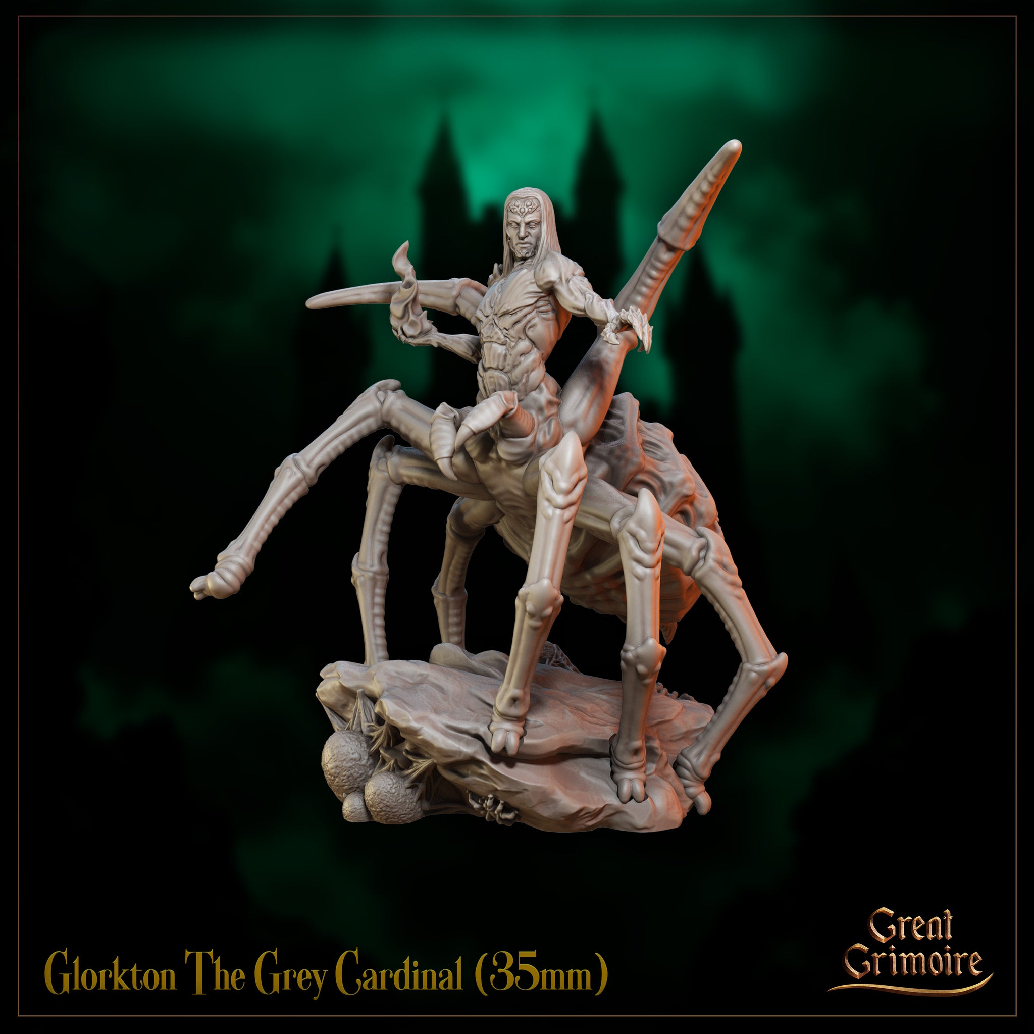 Glokton the Grey Cardinal by Great Grimoire