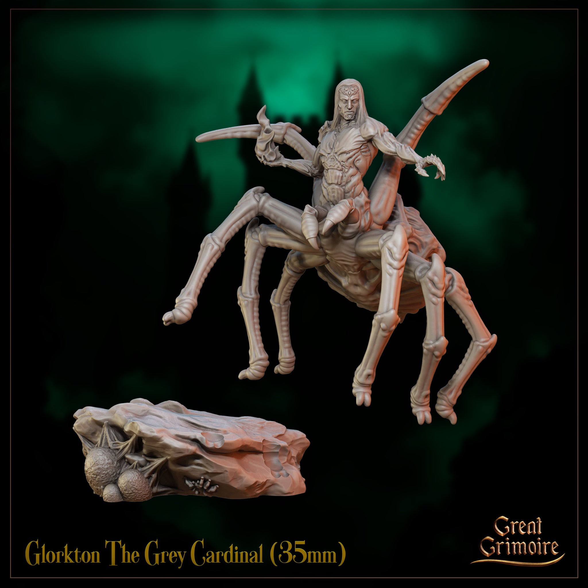 Glokton the Grey Cardinal by Great Grimoire