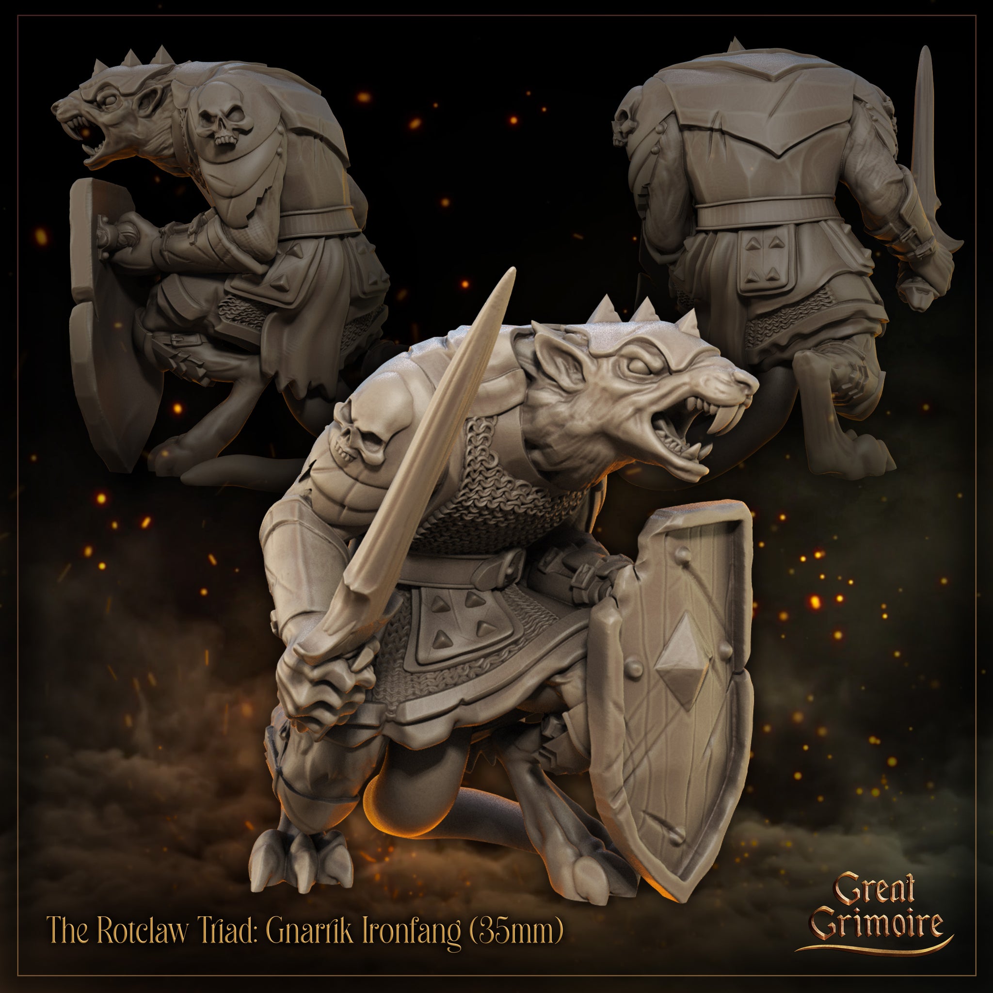 Rotclaw Triad Bundle by Great Grimoire