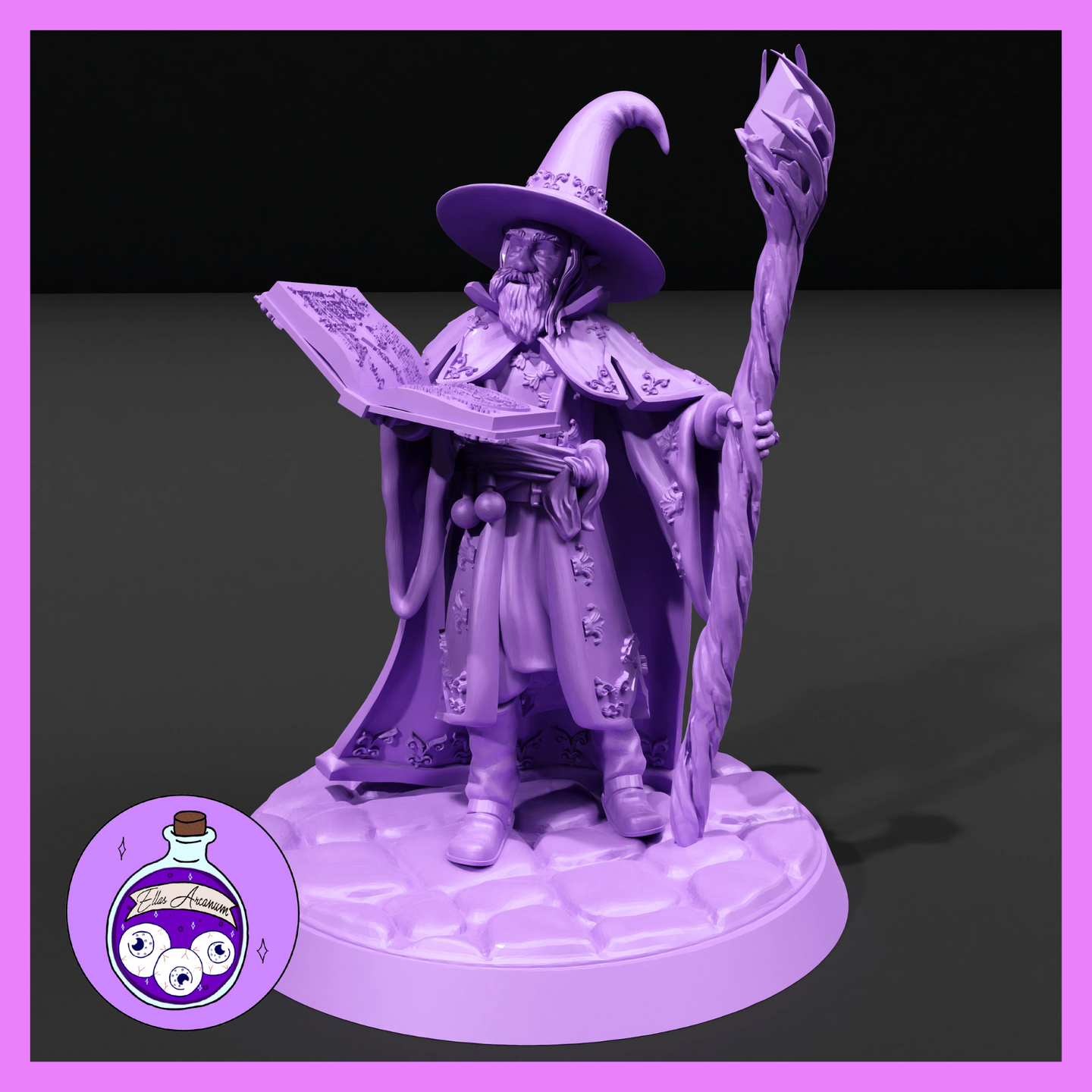 Gnome Wizard by Ella's Arcanum Minis
