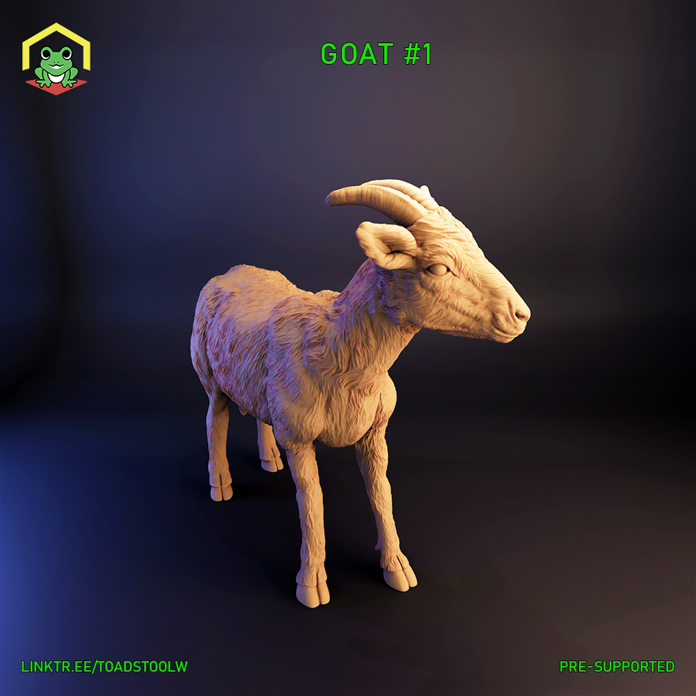 Goat by The Toadstool Weaver