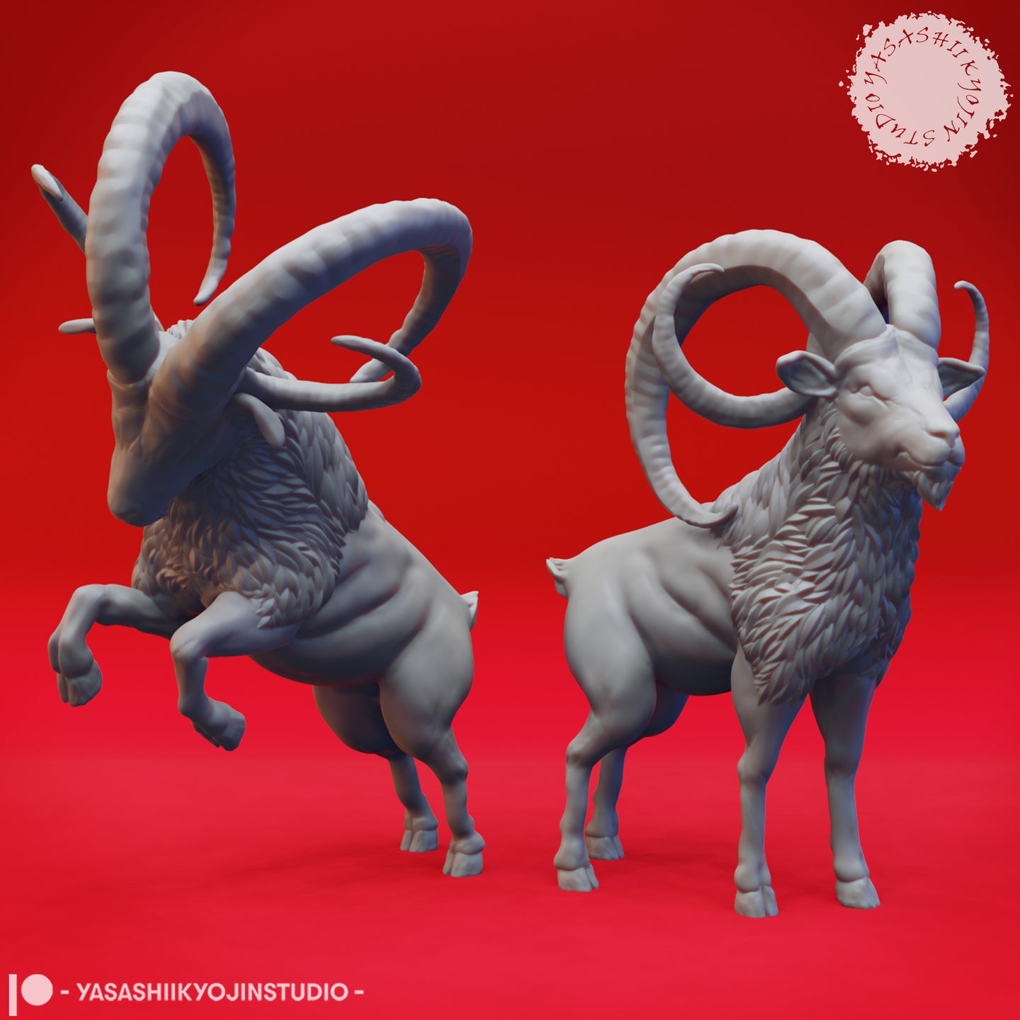Giant Goat Bundle by Yasashii Kyojin Studios