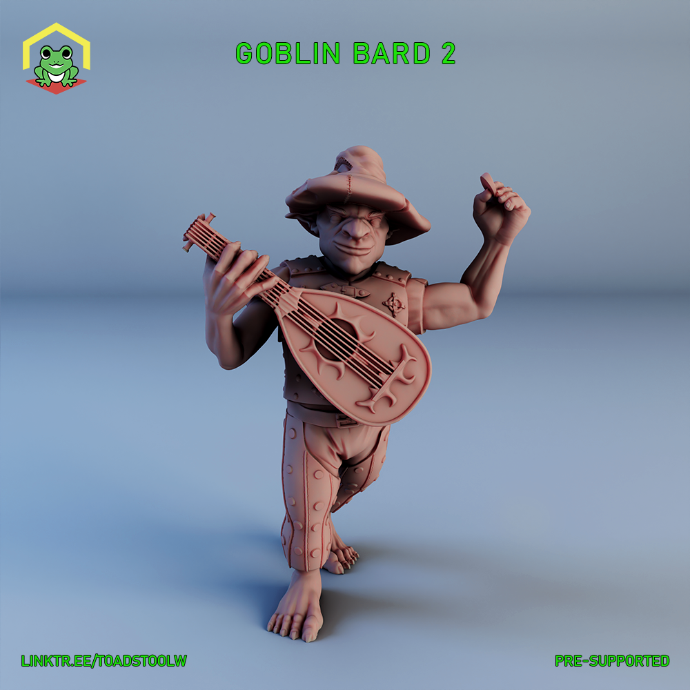 Goblin Bard #2 by The Toadstool Weaver