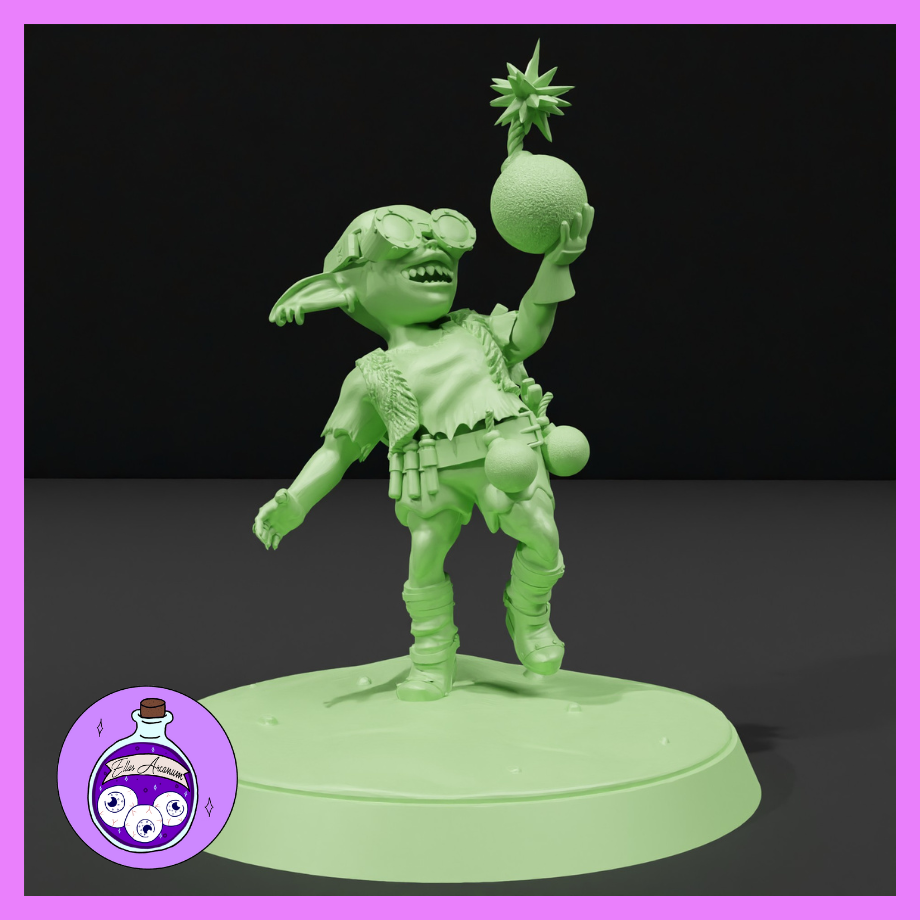 Goblin Tinkerer by Ella's Arcanum Minis