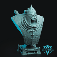 God's Puppet Bust by Witchsong Miniatures