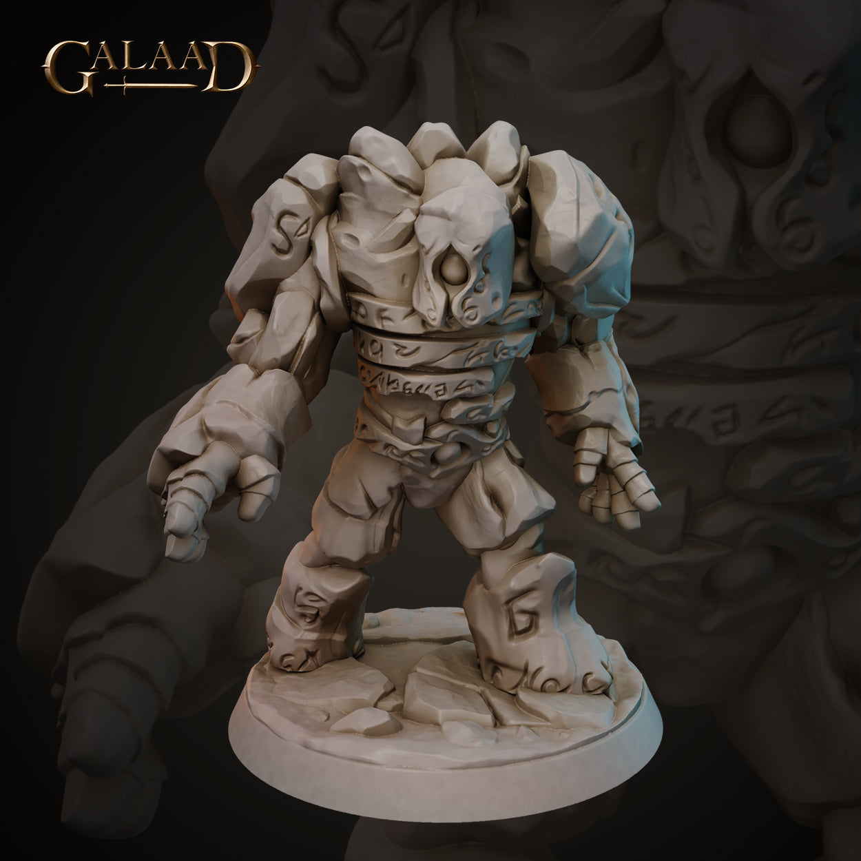 Golem 01 by Galaad Miniatures