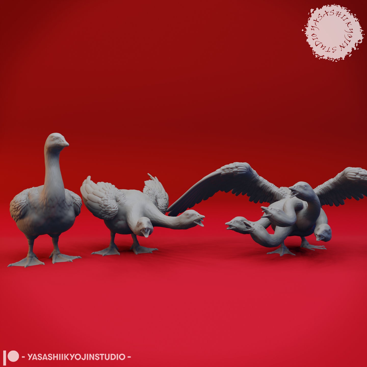 Goose Hydra Bundle by Yasashii Kyojin Studios