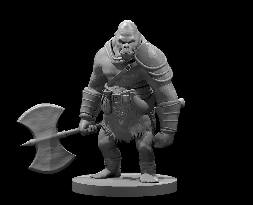 Gorillafolk Barbarian by MZ4250