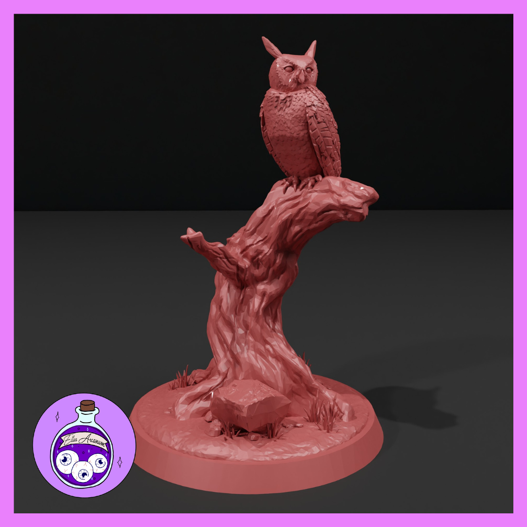 Great Horned Owl by Ella's Arcanum Minis
