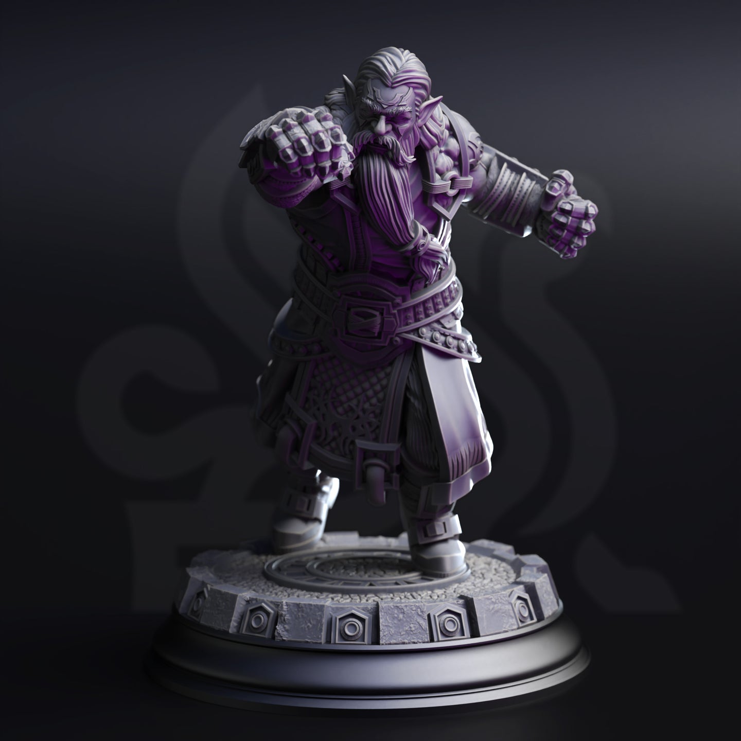 Dark Dwarf Pugilist (Gruthdin) by DM Stash