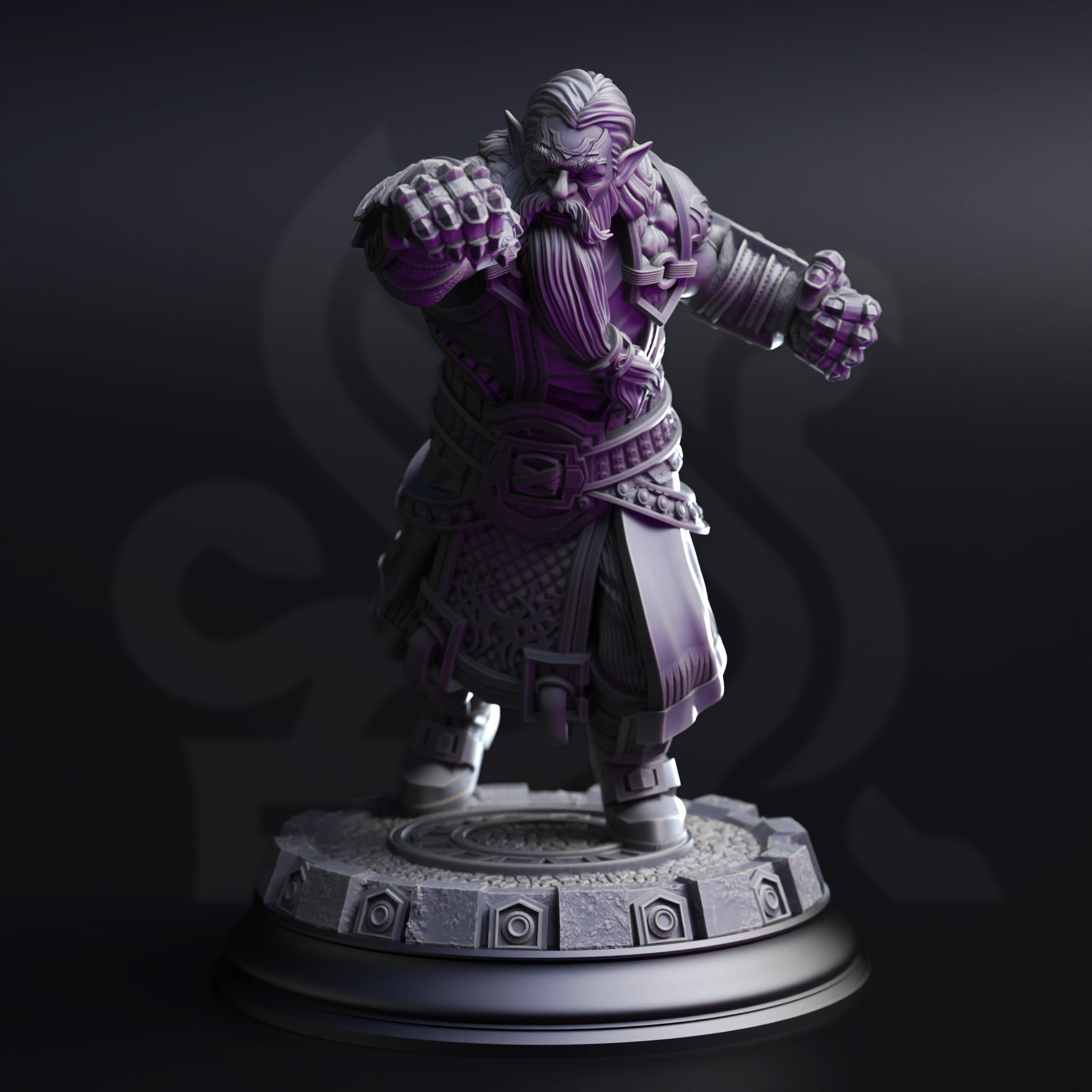 Dark Dwarf Pugilist (Gruthdin) by DM Stash