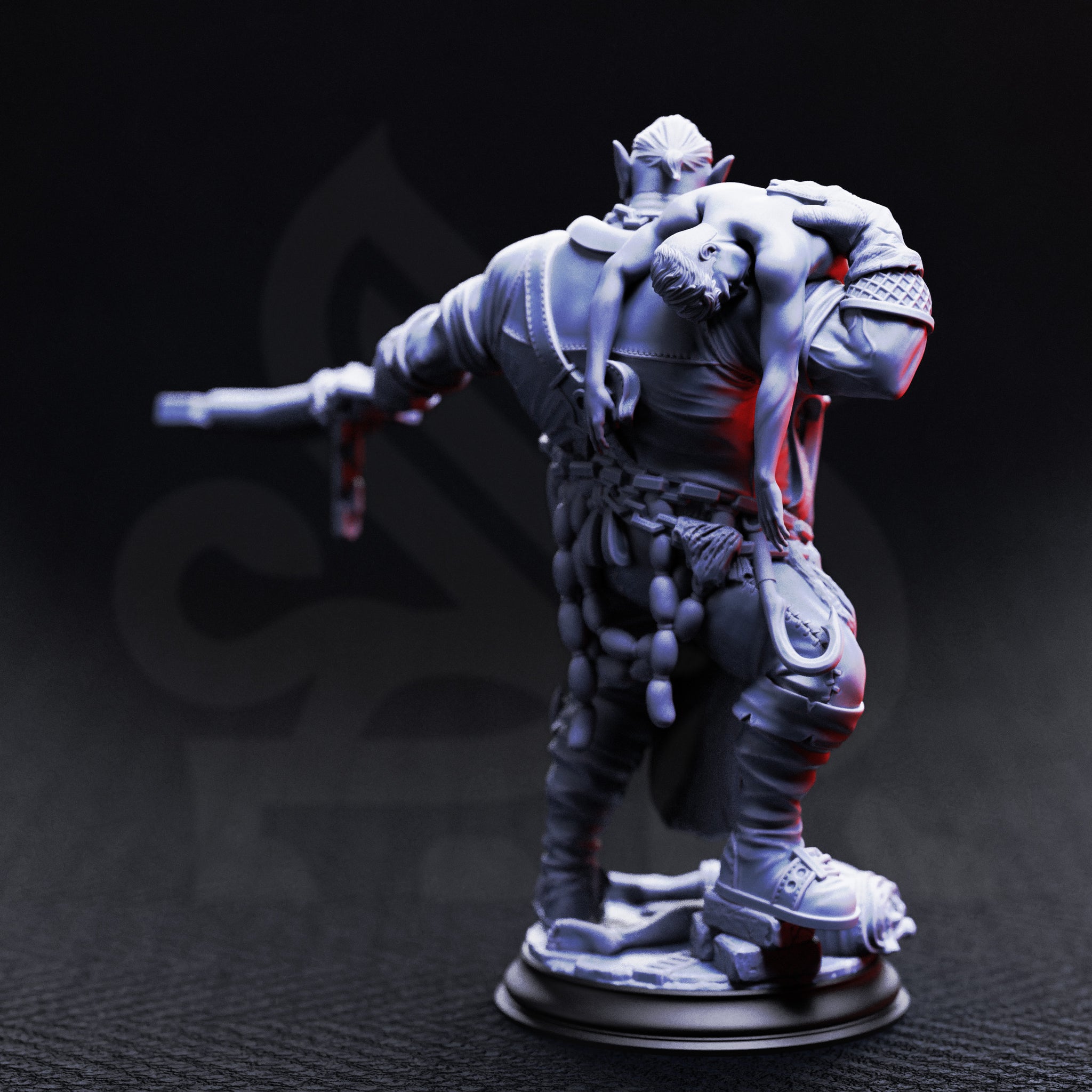 Half-Orc Vampiric Chef (Gunthrak Destraz) by DM Stash