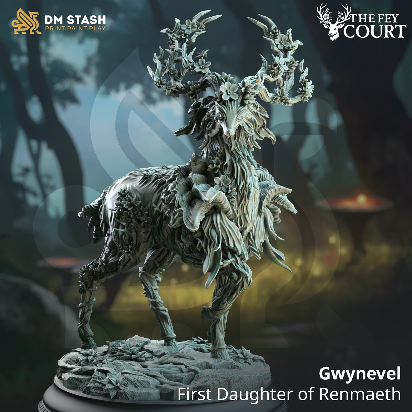 Fey Deer (Gwynevel - First Daughter of Renmaeth) by DM Stash
