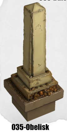Haunted Graveyard Obelisk HG-035 by Dungeon Blocks