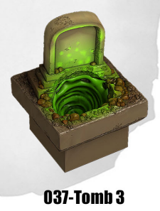 Haunted Graveyard Tomb 3 HG-037 D&D Miniature by Dungeon Blocks – MitzNSimz