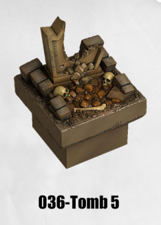 Haunted Graveyard Tomb 5 HG-039 by Dungeon Blocks