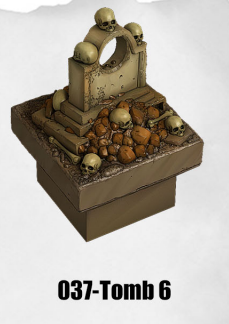 Haunted Graveyard Tomb 6 HG-040 by Dungeon Blocks