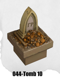 Haunted Graveyard Tomb 10 Religious HG-044 by Dungeon Blocks